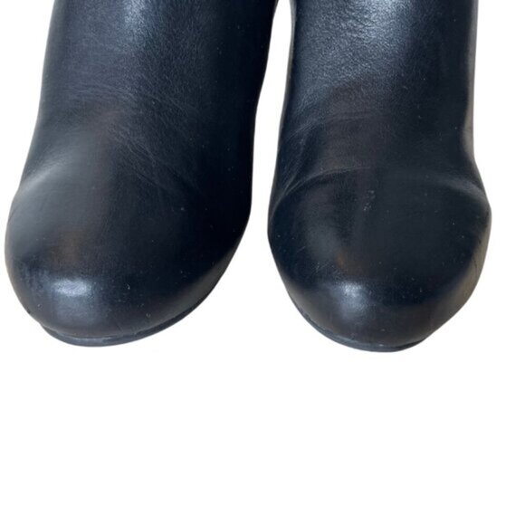 Worthington Women's Hidden Platform Leather Ankle Bootie Spiked Heel Zip Sz 9.5M - Picture 5 of 9